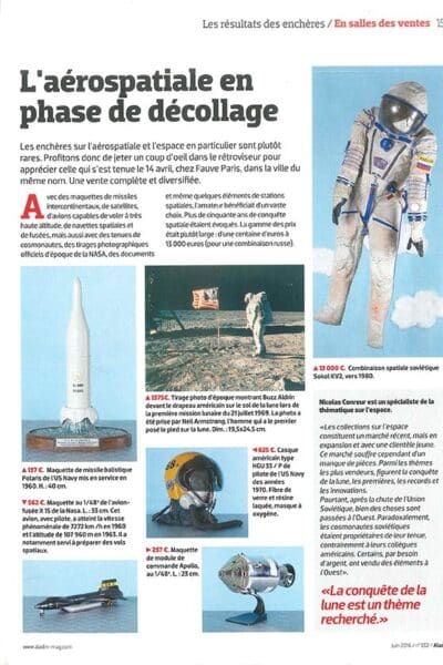 Aladin : « L&rsquo;aérospatiale en phase de décollage »