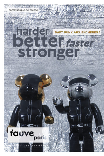 Harder Better Faster Stronger : FauveParis met Daft Punk aux enchères !