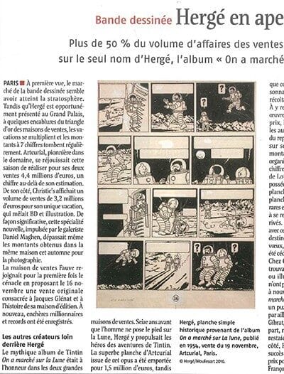 Le Journal des Arts : « un succès pour le magalogue »