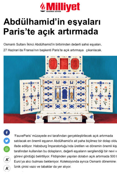 Notre cabinet d&rsquo;Augsburg dans Milliyet, quotidien national turc