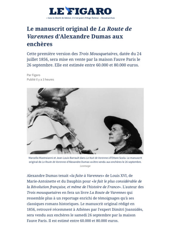 FauveParis Le Figaro